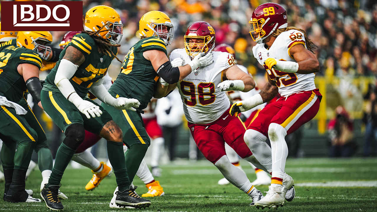 Packers defeat Washington 24-10 at Lambeau Field