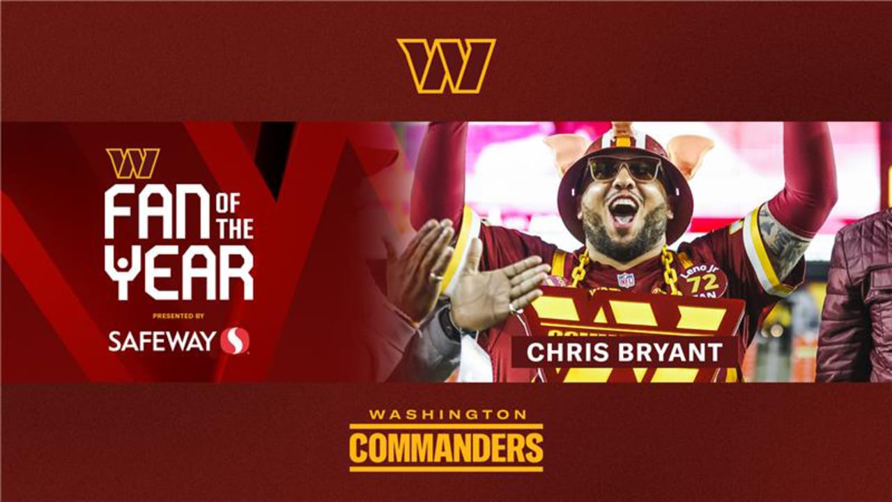 2022 Washington Commanders Fan of the Year Nominee