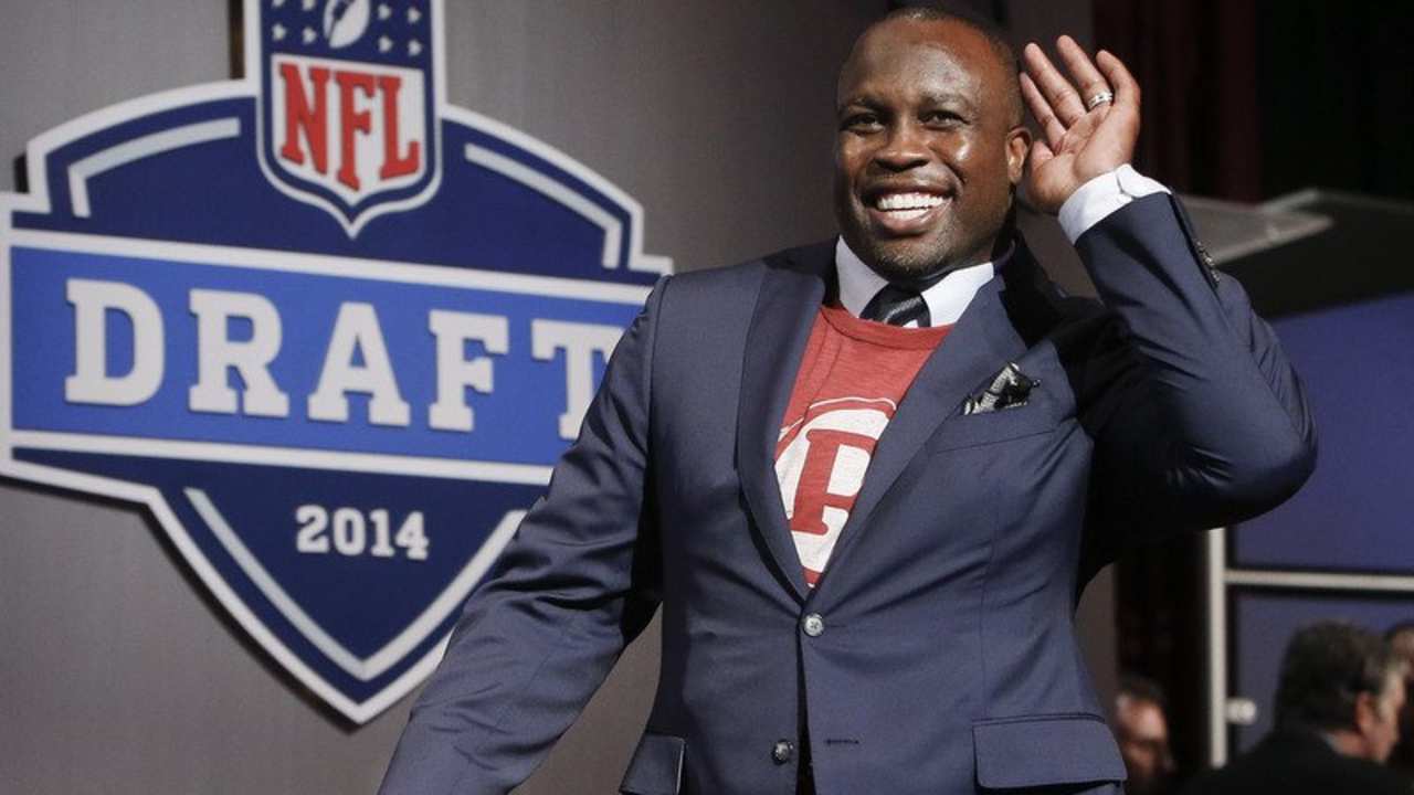 London Fletcher At 2014 NFL Draft