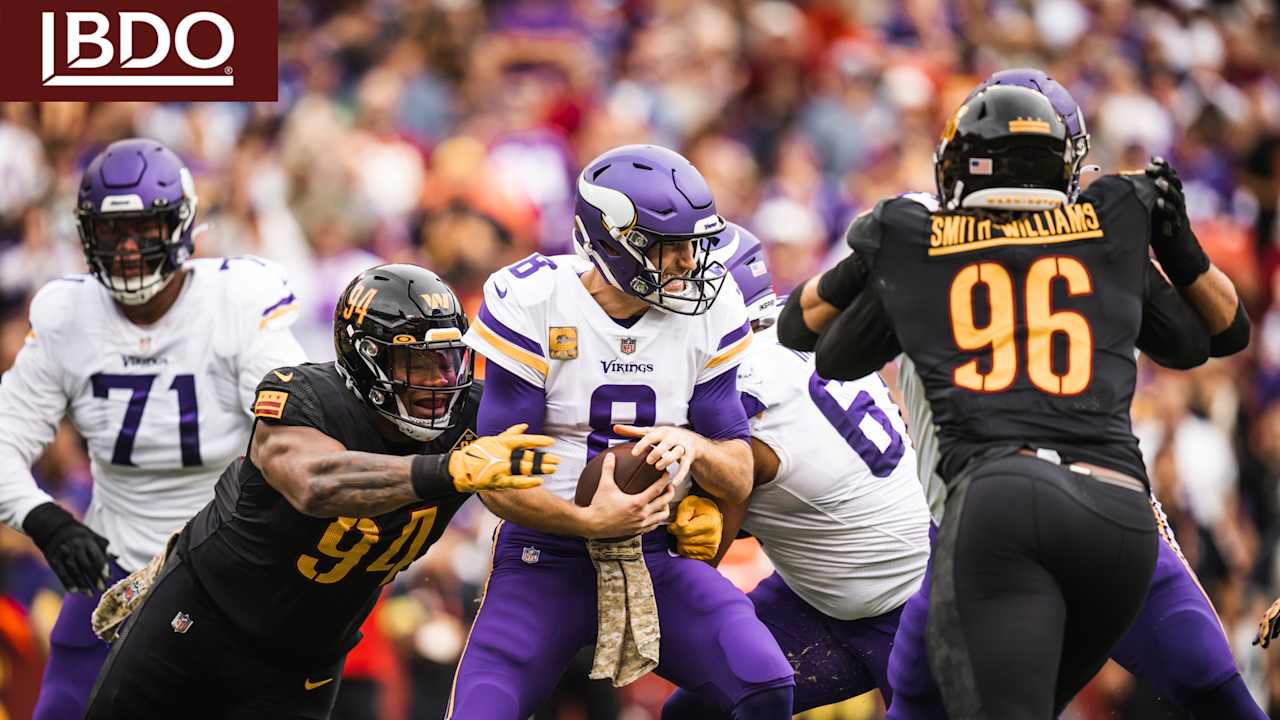 Washington Stats & Snaps: Vikings @ Commanders - Hogs Haven