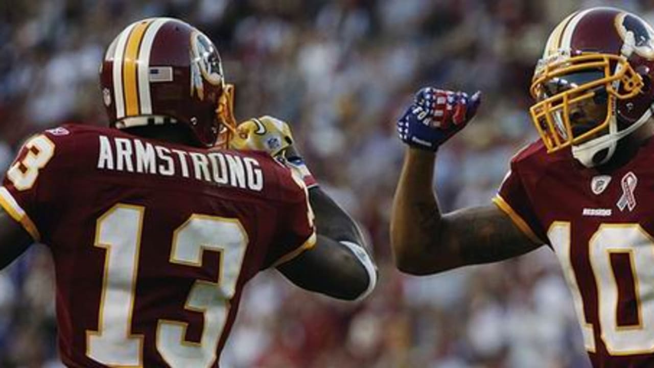 Washington Redskins wide receiver Anthony Armstrong (13) catches