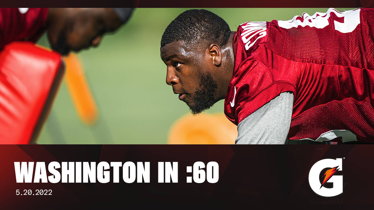 Dyami Brown of the Washington Commanders and Cam Sims of the News Photo  - Getty Images