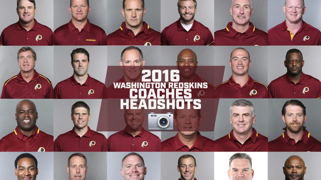 PHOTOS: 2016 Redskins Coaching Staff In Headshots