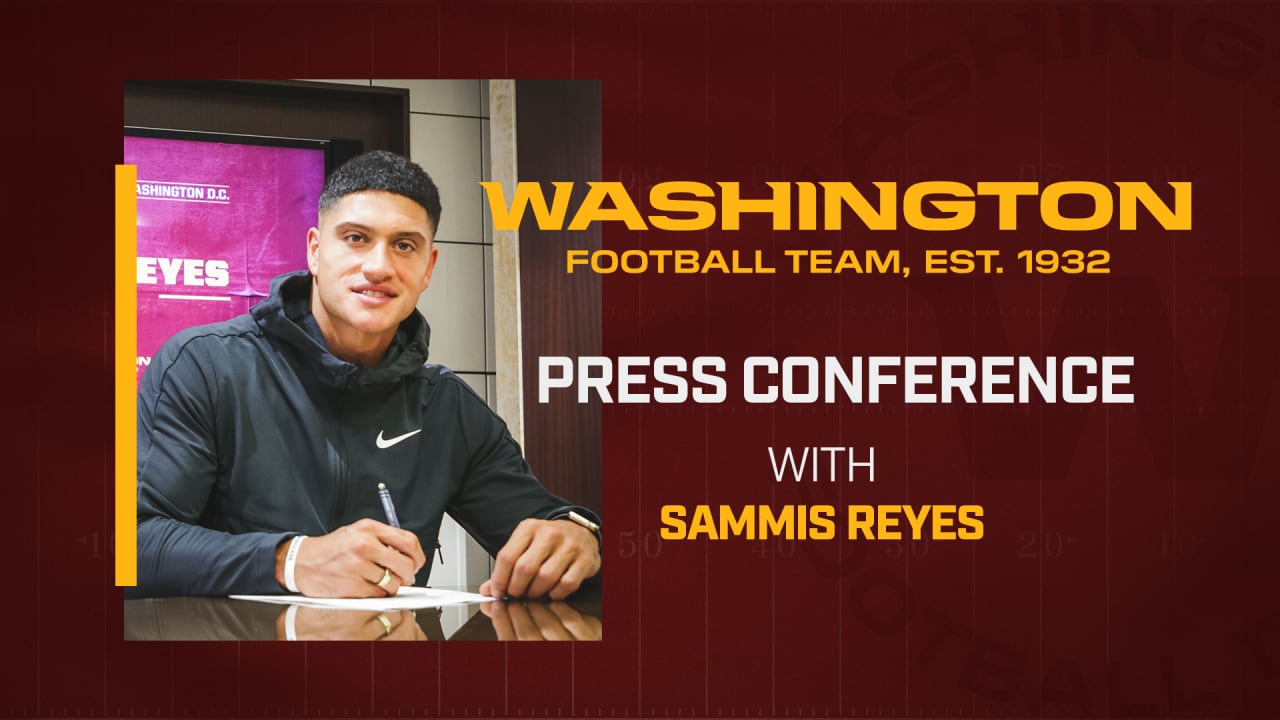 Washington rookie tight end Sammis Reyes's incredible origin story - Sports  Illustrated