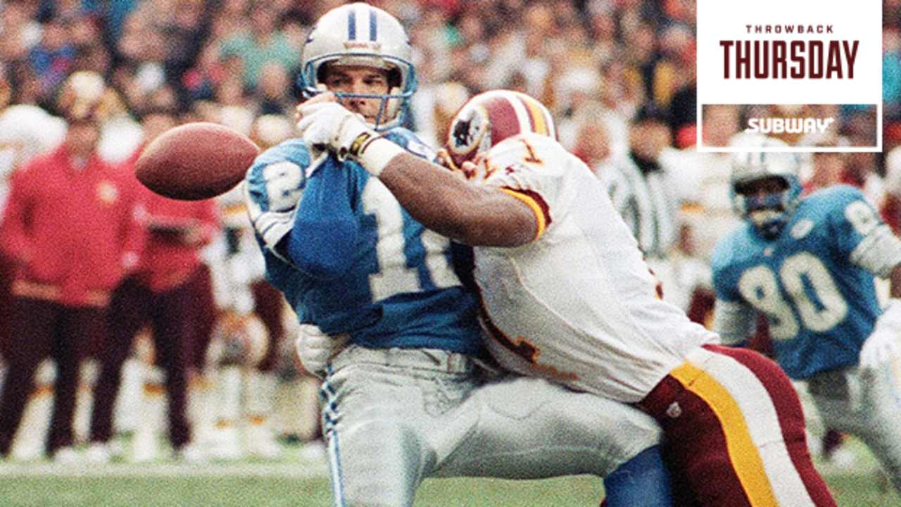 Throwback Thursday Redskins Crush Lions In NFC Championship Game