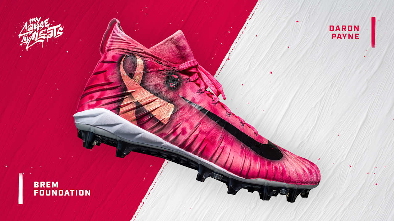 More than pink cleats: Redskins take breast cancer tribute