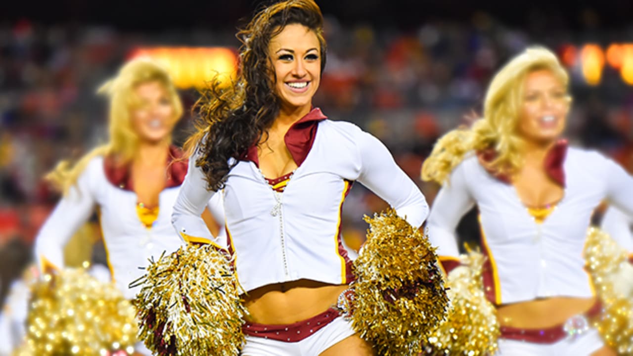 redskins cheerleader uniform