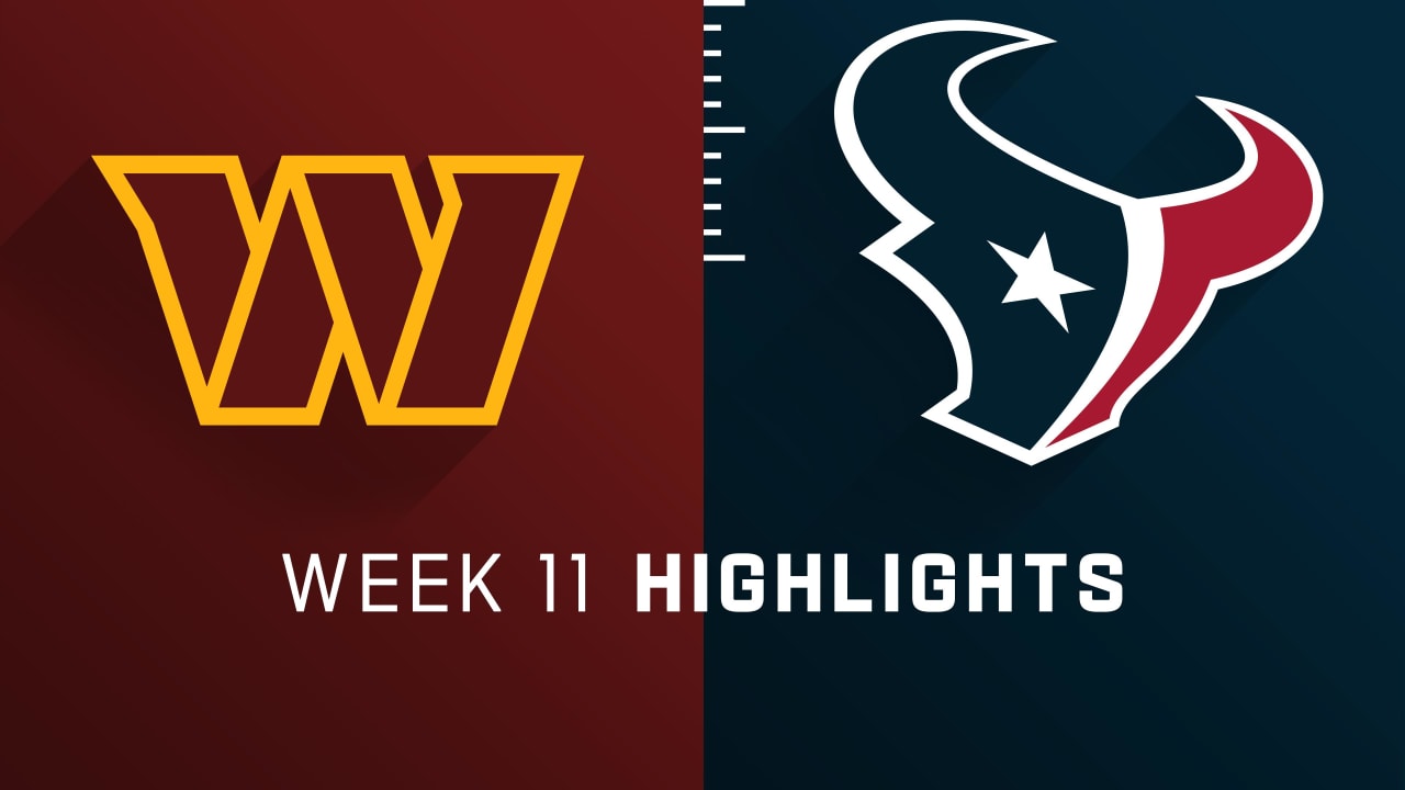 Texans vs Redskins: What We Learned From The Week 11 Matchup