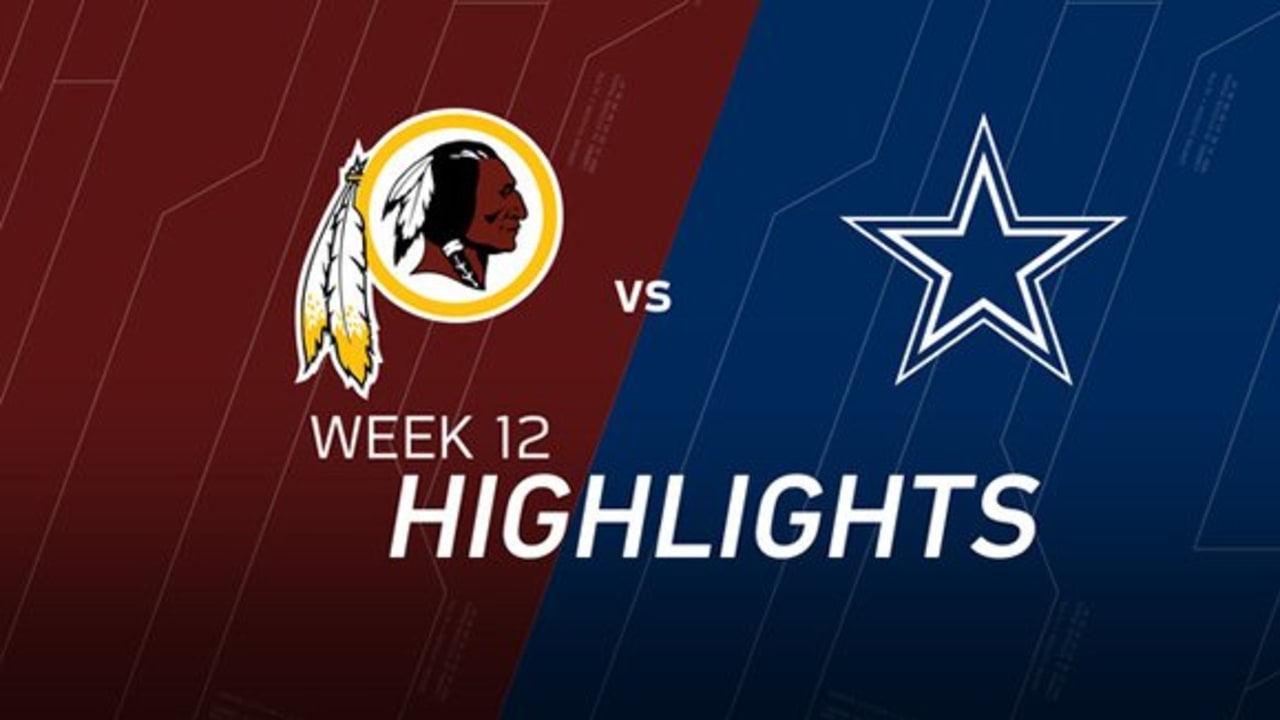 Washington vs Cowboys Highlights