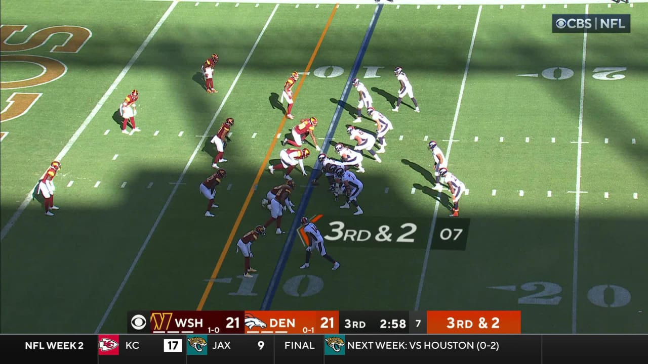 Russell Wilson vs. Sam Howell in Week 2