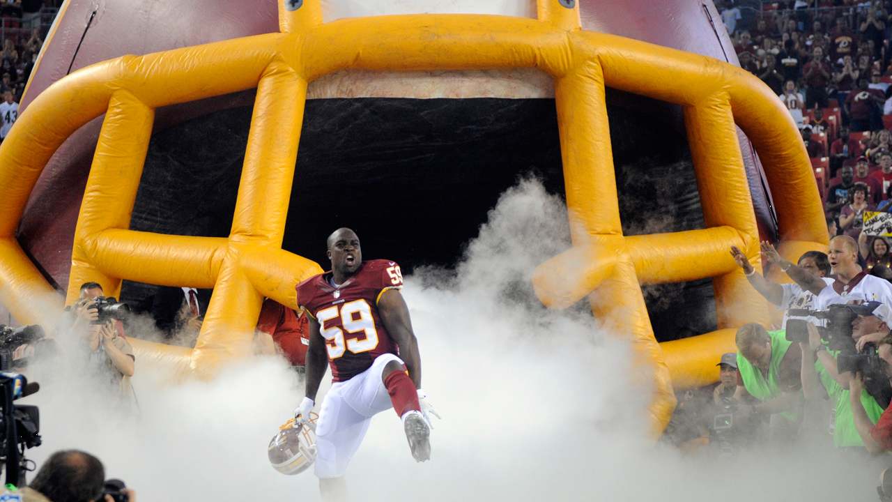 London Fletcher back at Redskins practce - The Washington Post