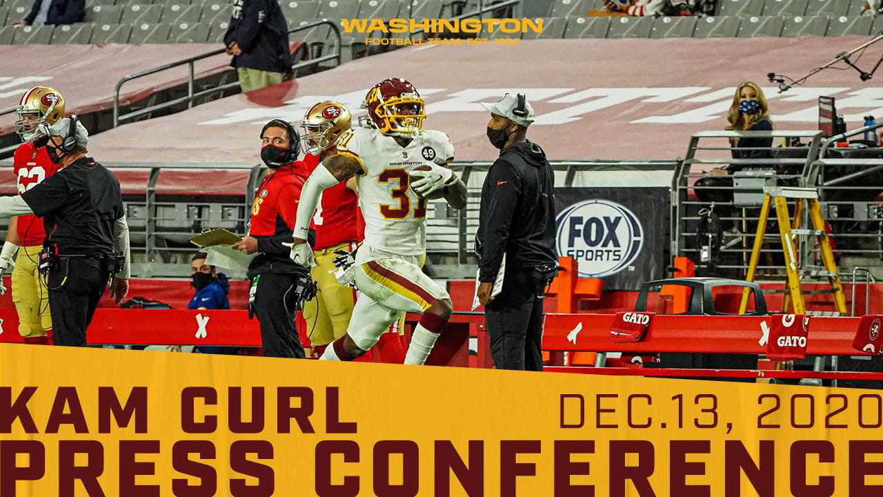 Washington Football News: Kamren Curl just 'going with the flow' after  strong showing; Chase Young and his Washington Football Team demand  attention in the NFC East - Hogs Haven