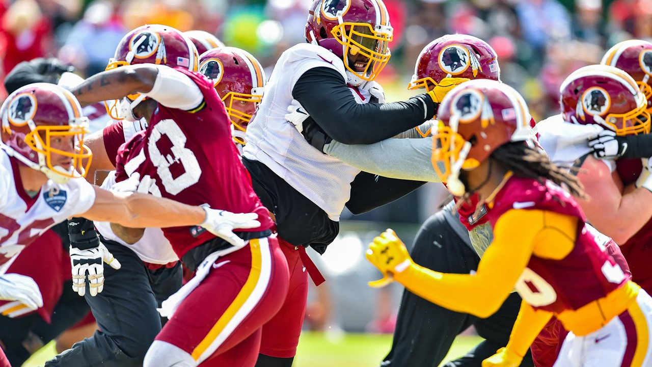 2017 Washington Redskins Training Camp Day 10 Practice (Offense)