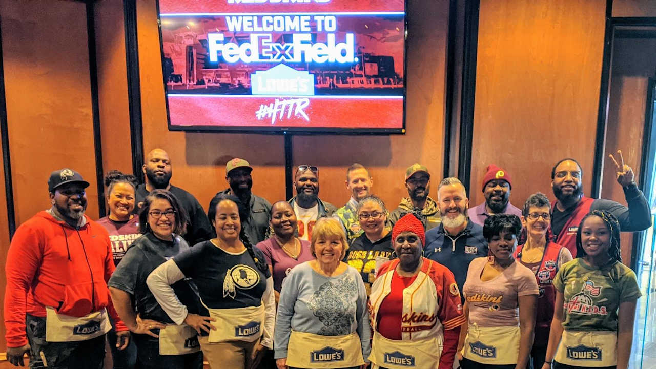 Lowe's Hosts Third DoItYourself at FedExField