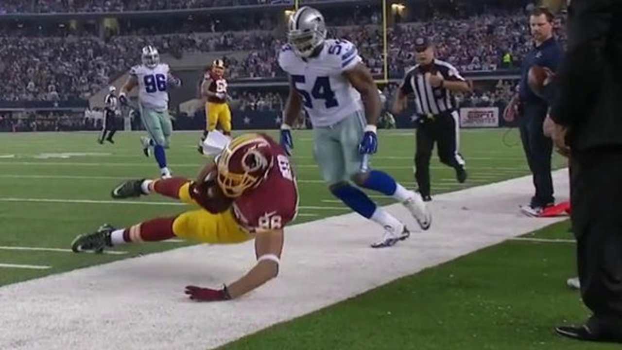 WATCH Unbelievable Sideline Catch by Jordan Reed