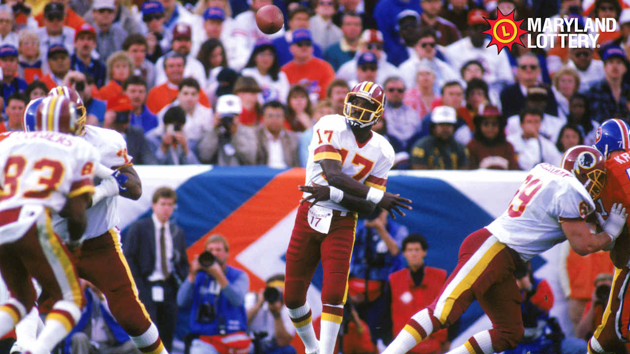 Rewarding Moments In Washington History: Doug Williams Becomes The First  African American Quarterback To Play In And Win A Super Bowl