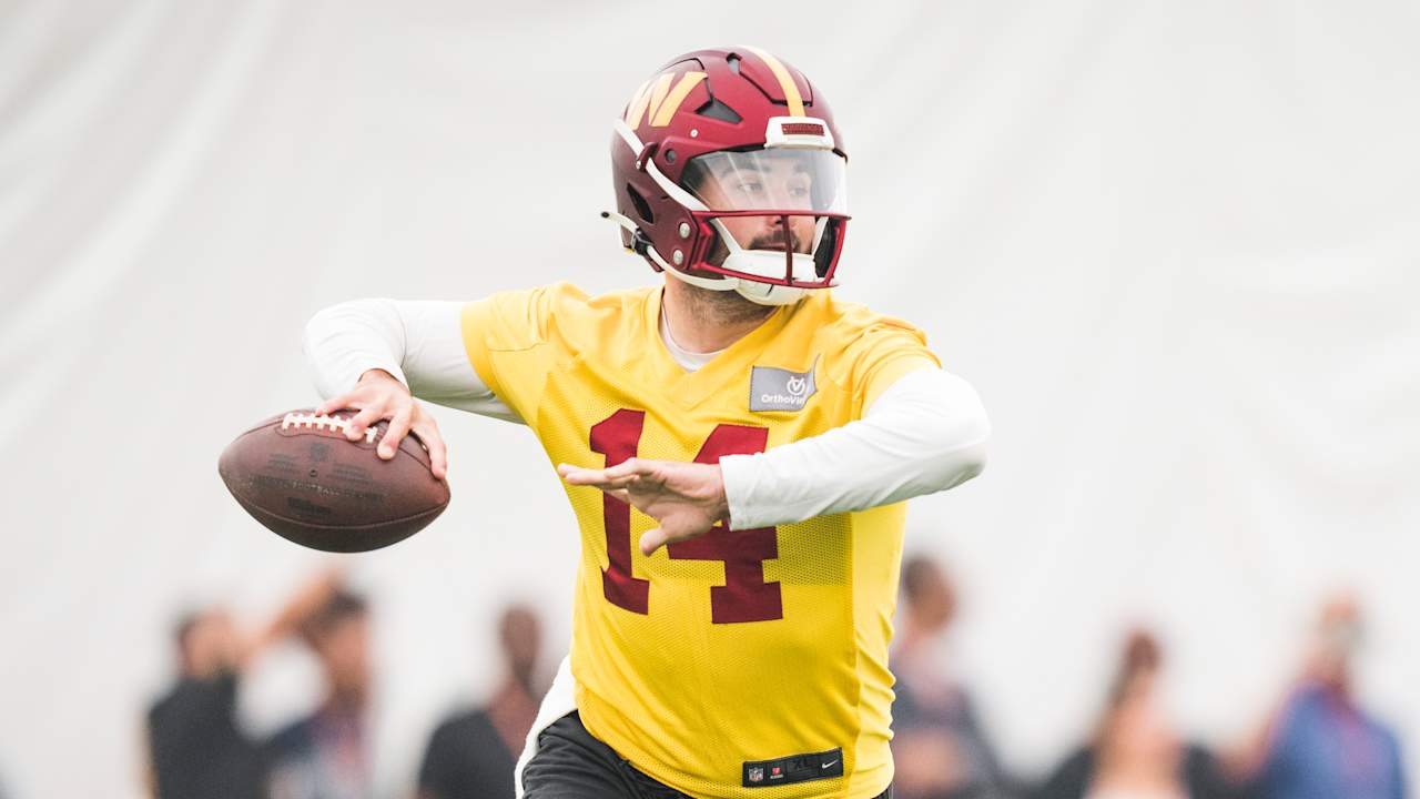 Commanders Sam Howell adjusting to being QB 1