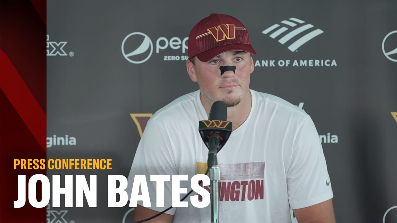 TE John Bates | 'Everyone is starting to get on the same page'
