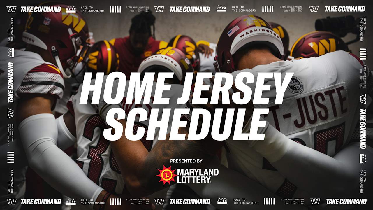 Washington Commanders uniforms: Team shows off new uniform options