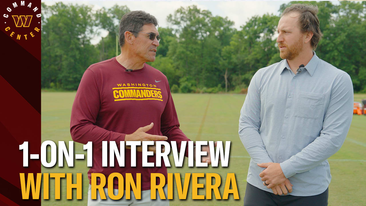 EXCLUSIVE interview with Commanders Coach Ron Rivera 