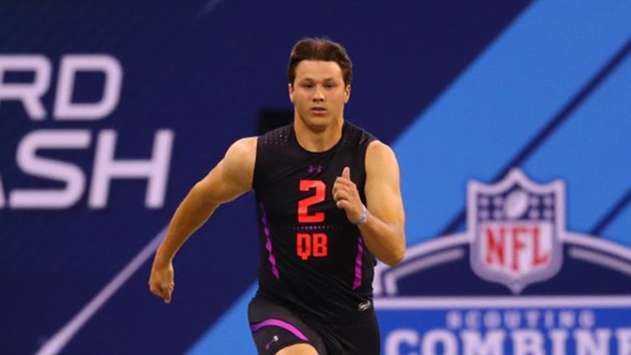 NFL: Wyoming Quarterback Josh Allen Runs An Unofficial 4.76 In The