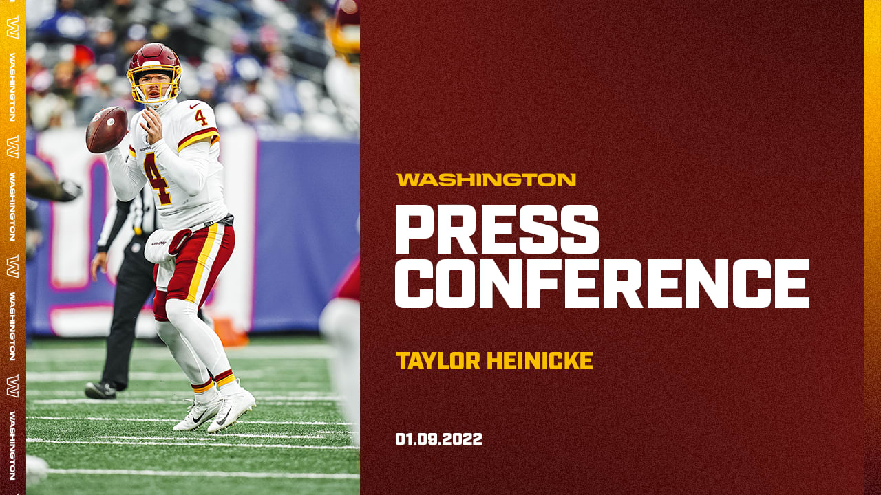 Press Conference: Taylor Heinicke