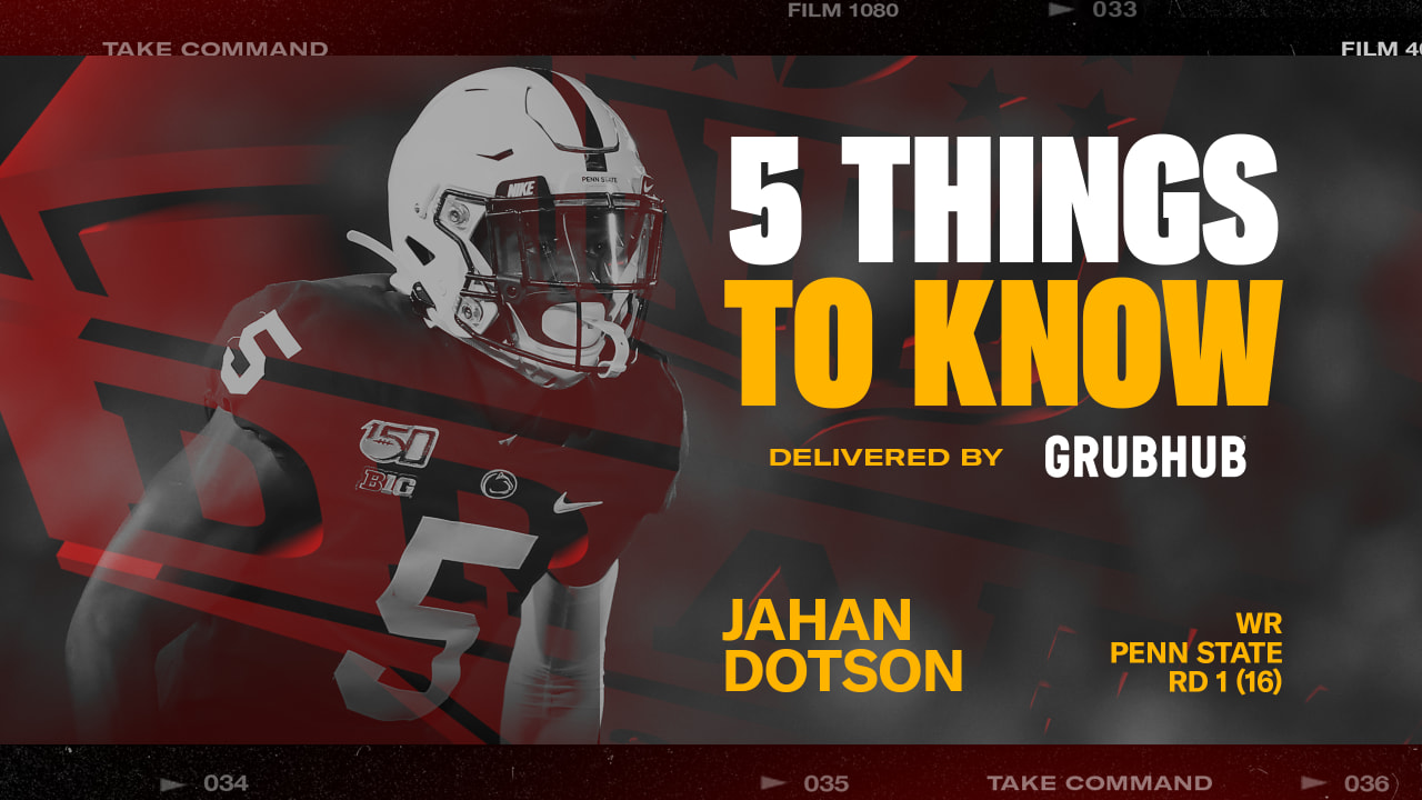 5 things to know about WR Jahan Dotson