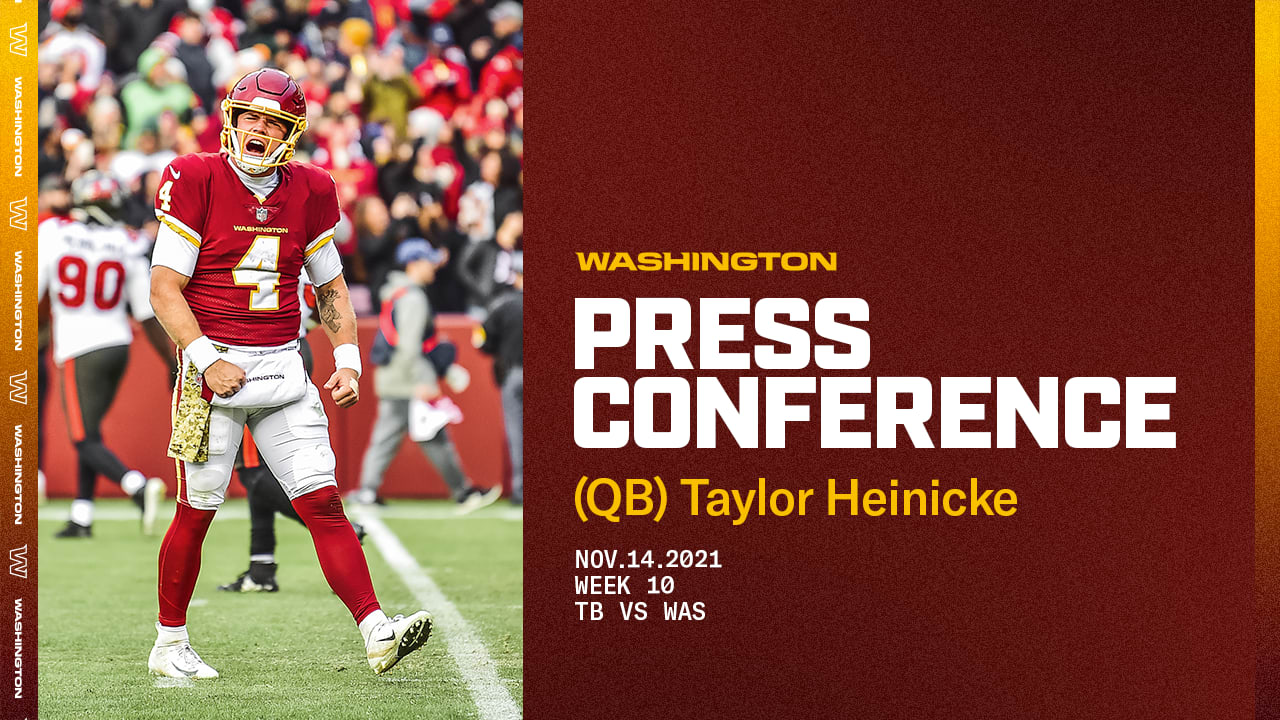 WFT News: Washington, like QB Taylor Heinicke, keeps proving doubters  wrong; Antonio Gibson embraces increased workload in WFT's playoff push -  Hogs Haven