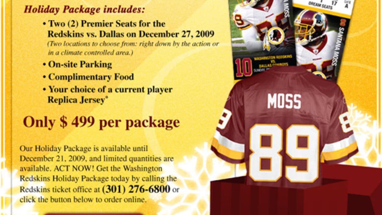 Redskins Ticket Holiday Package