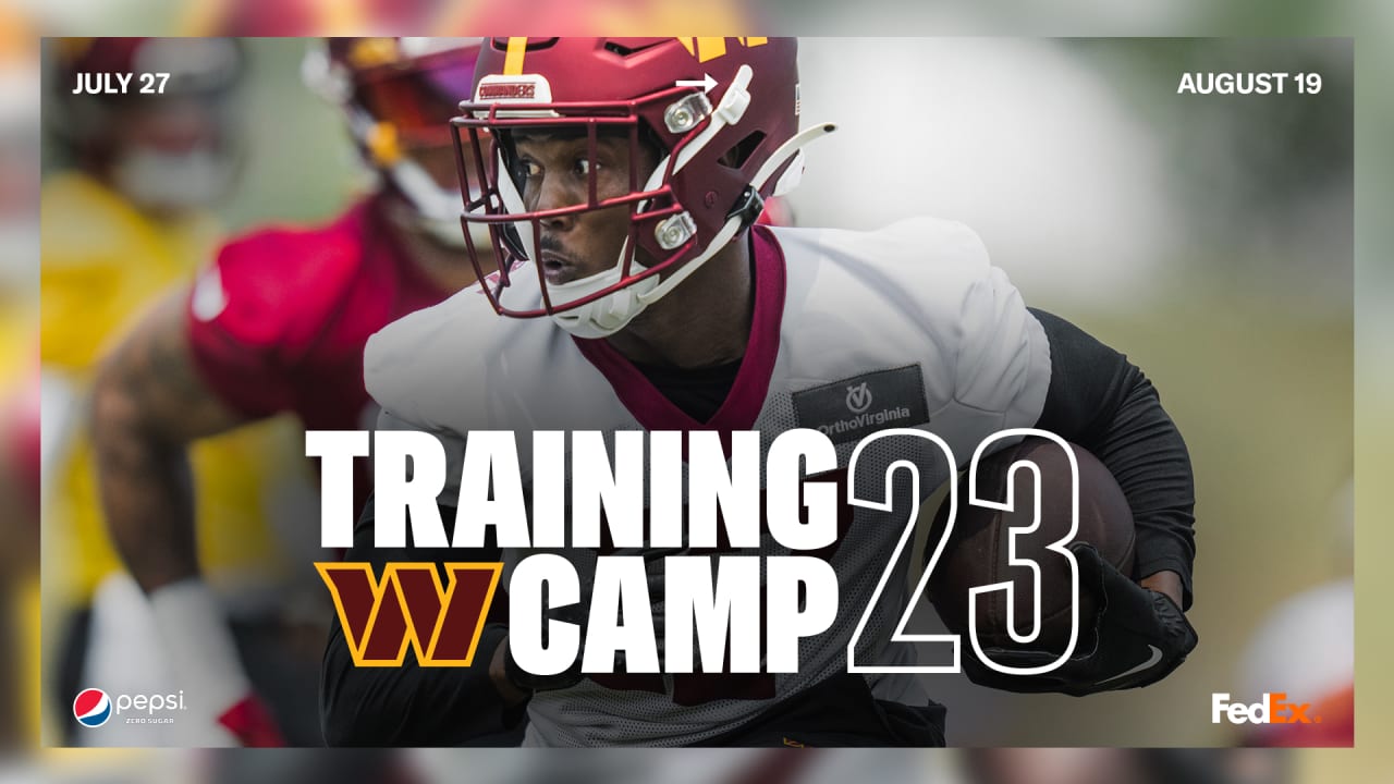 Commanders announce 2023 training camp schedule
