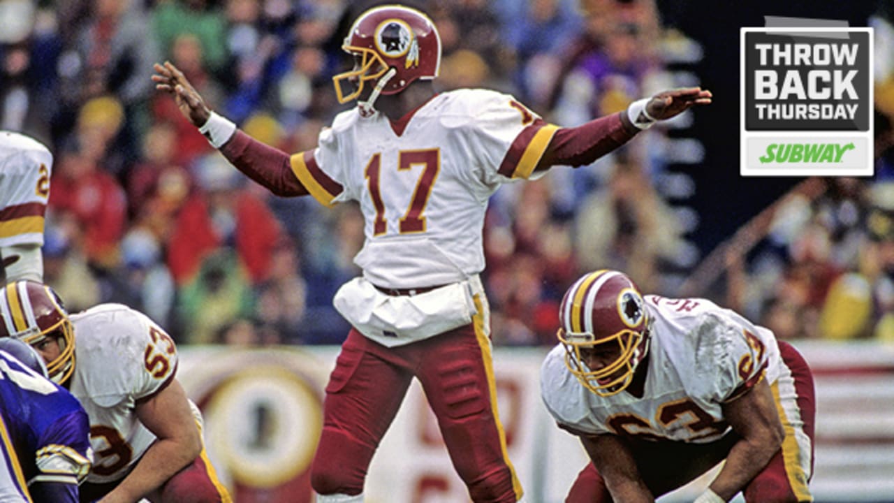 Doug Williams' Redskins Helmet and Jersey