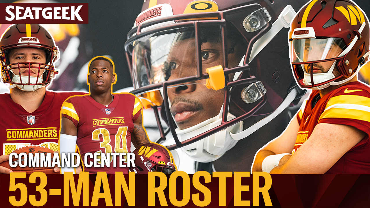 A closer look at the Washington Commanders' initial 53-man roster