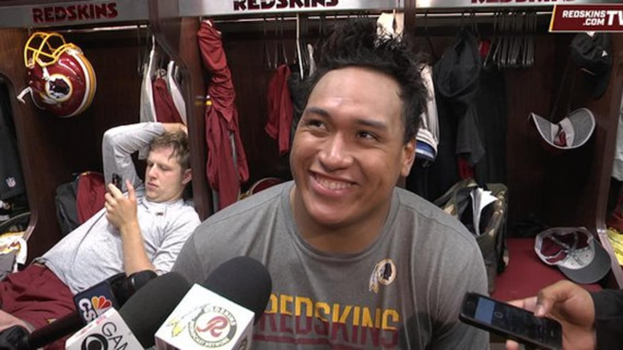 RB Antonio Gibson: Play with some 'want to'  Postgame locker room  interview with DeAngelo Hall