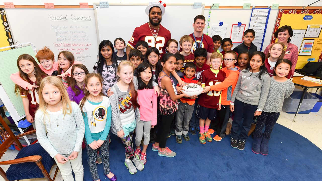 WRCF Celebrates Read Across America Day At Creightons Corner Elementary