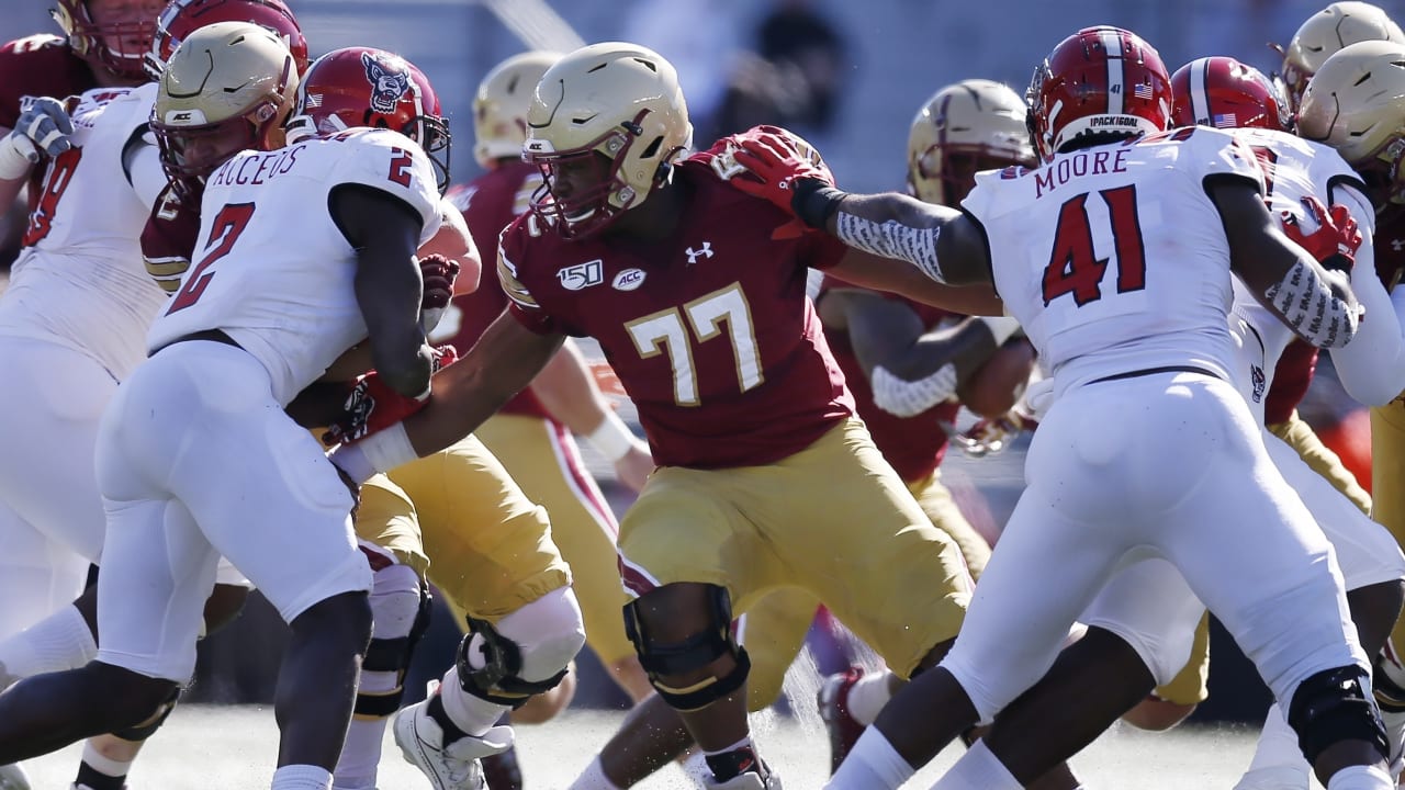 Guard Zion Johnson Was Late To Football But An Early Draft Pick