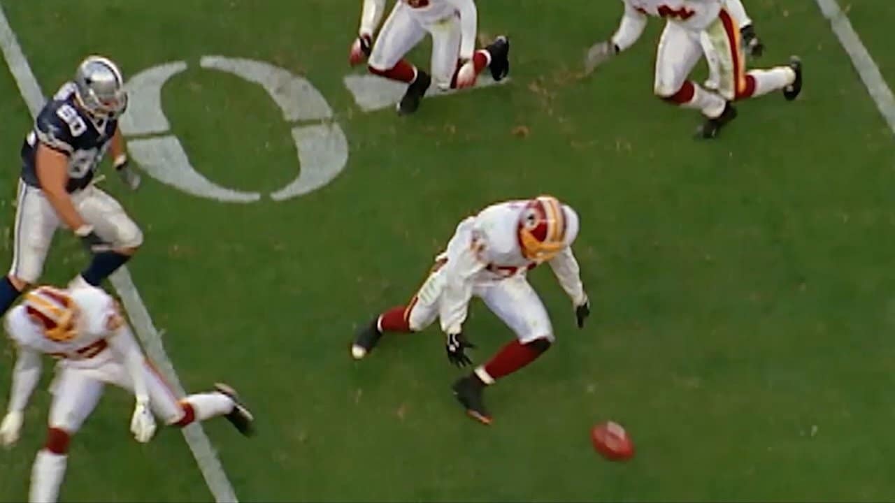 85 Years Of Redskins History: Dexter KOs Danny White