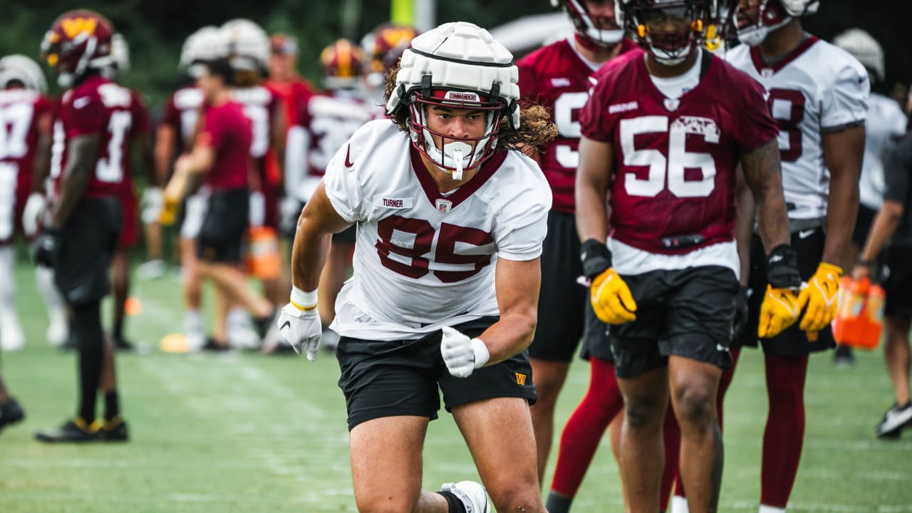 Washington Commanders defensive end Will Bradley-King (56) walks