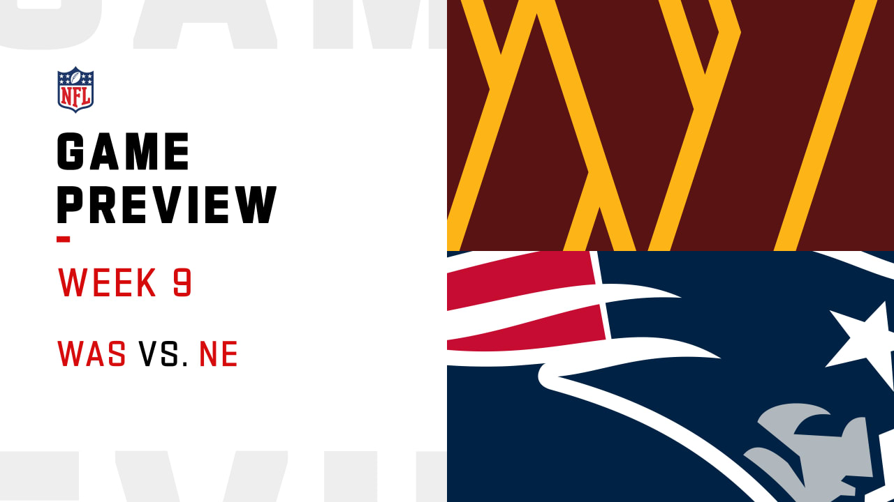 Commanders Vs. Patriots Preview Week 9