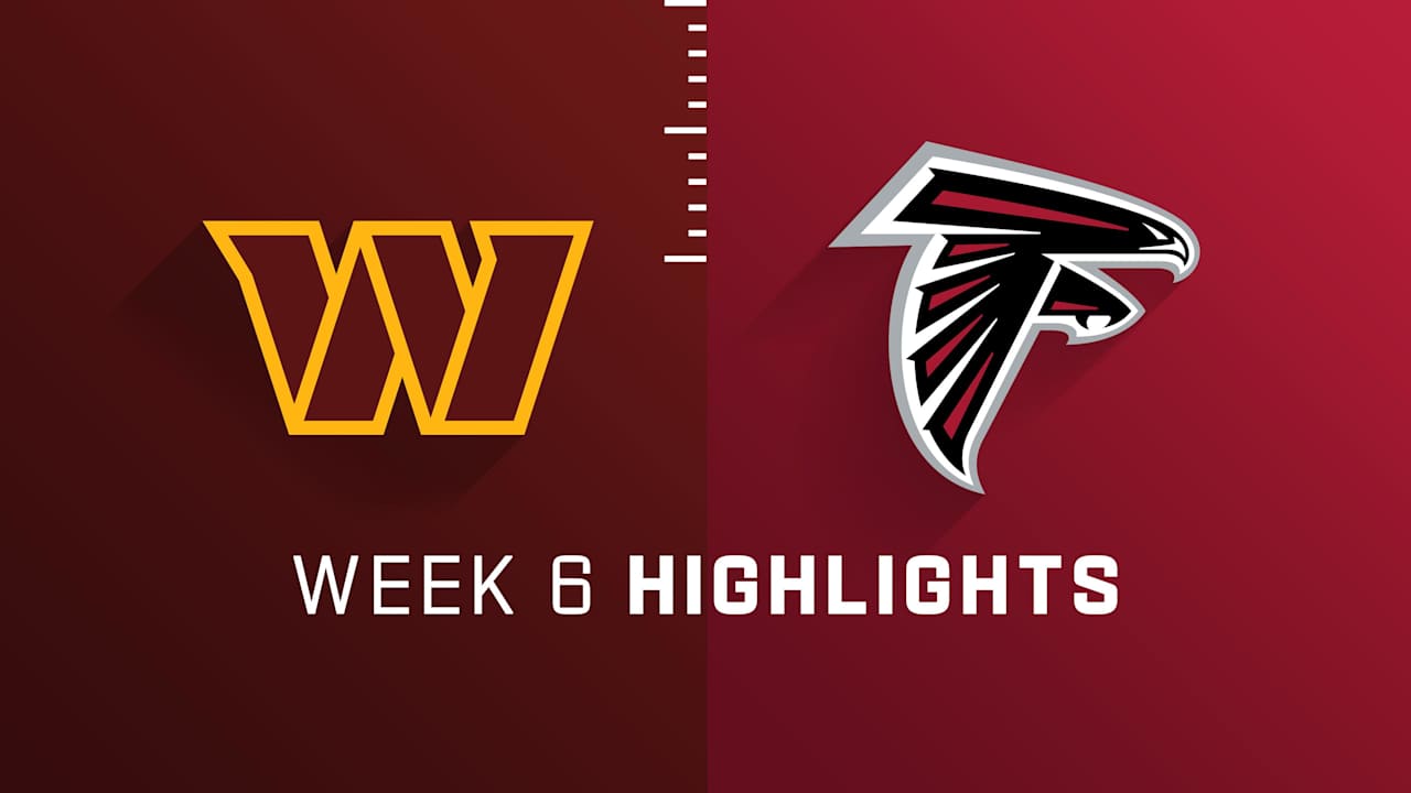 Commanders vs. Falcons highlights Week 6