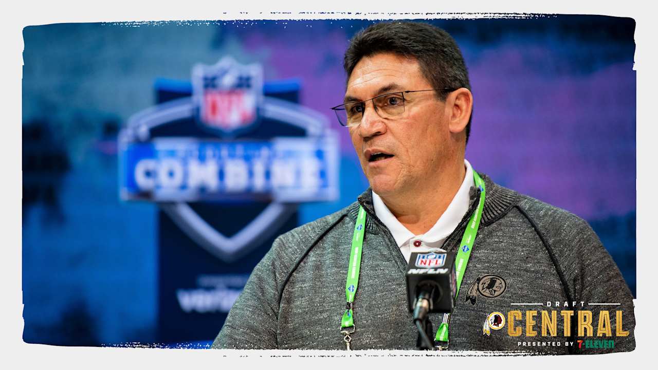 Ron Rivera Shares His Philosophy For Possible Draft Trade Scenarios