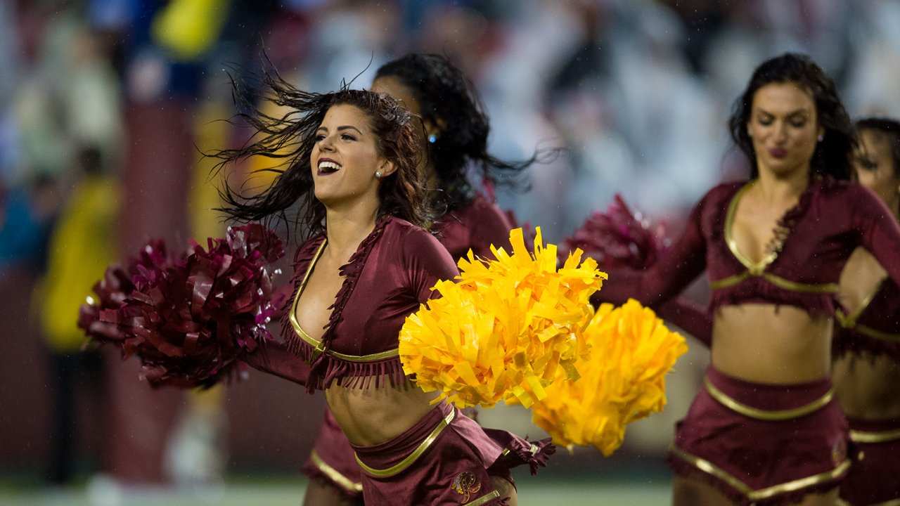 Redskins Cheerleader Kellie's Game Day Photos