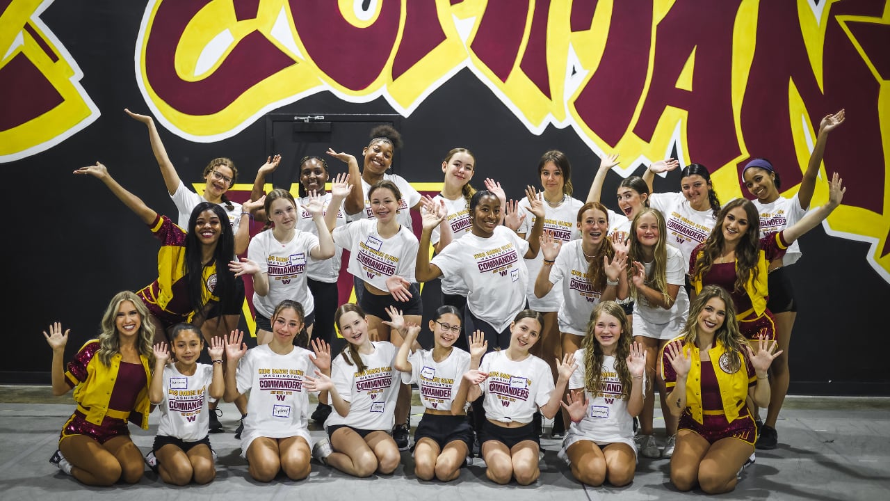 PHOTOS Commanders Entertainment team holds summer dance clinic