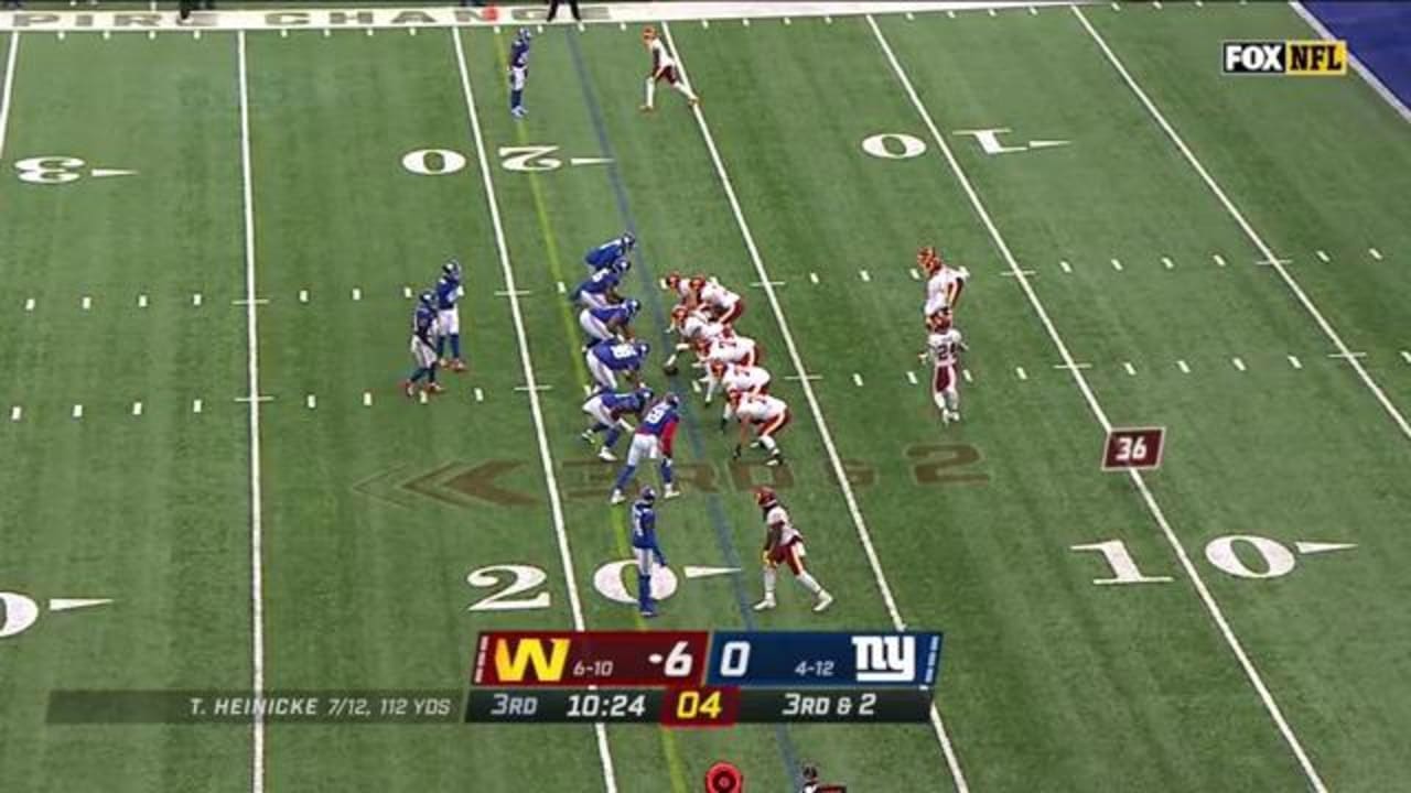 New York Giants vs. Washington Commanders highlights