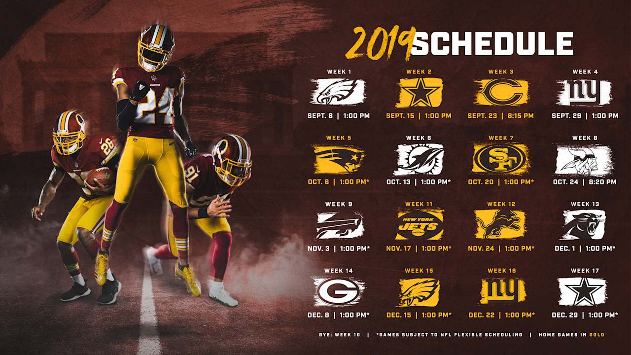 Washington Redskins: 5 Must-watch games on 2019 schedule