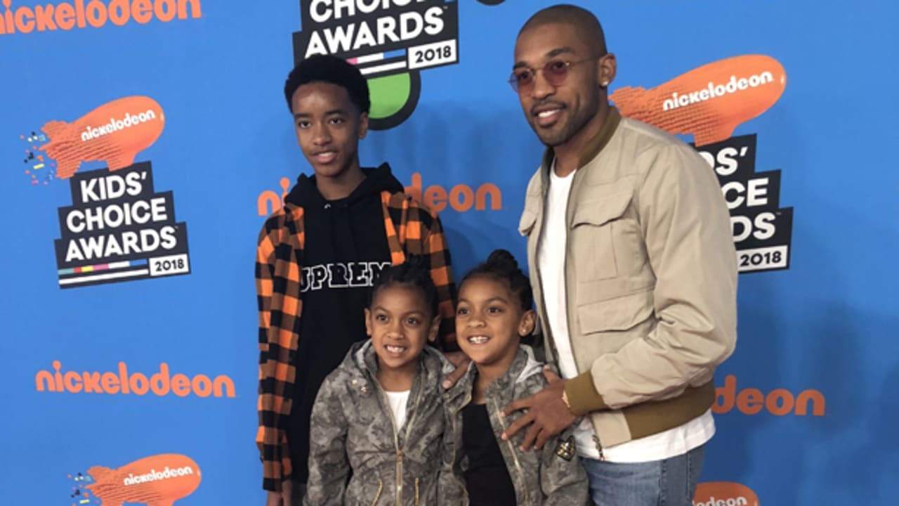 Orlando Scandrick Gets Family Red Carpet Treatment At Kids Choice Awards