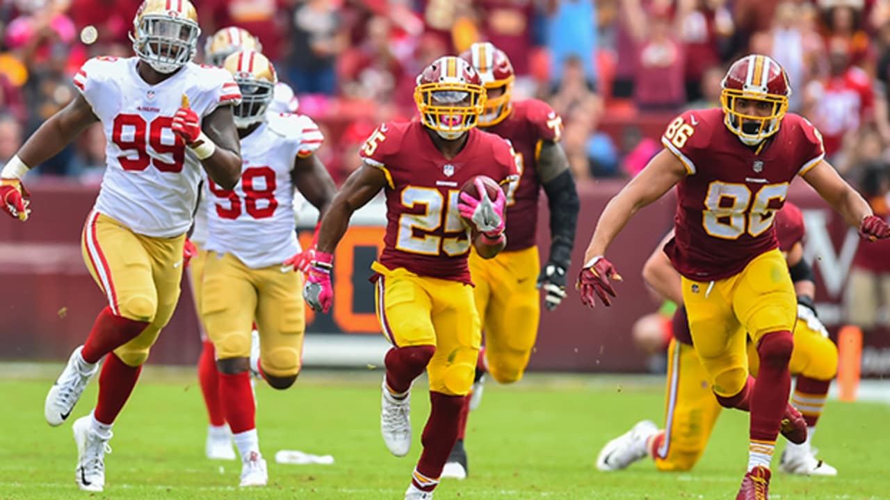 Redskins-49ers Monday Stats Pack