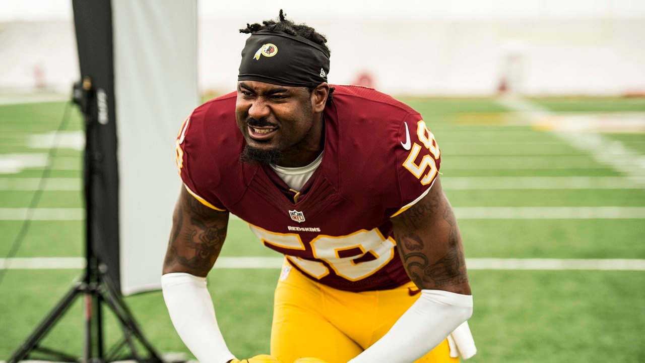 Behind the Scenes 2017 Photo Shoot: Junior Galette