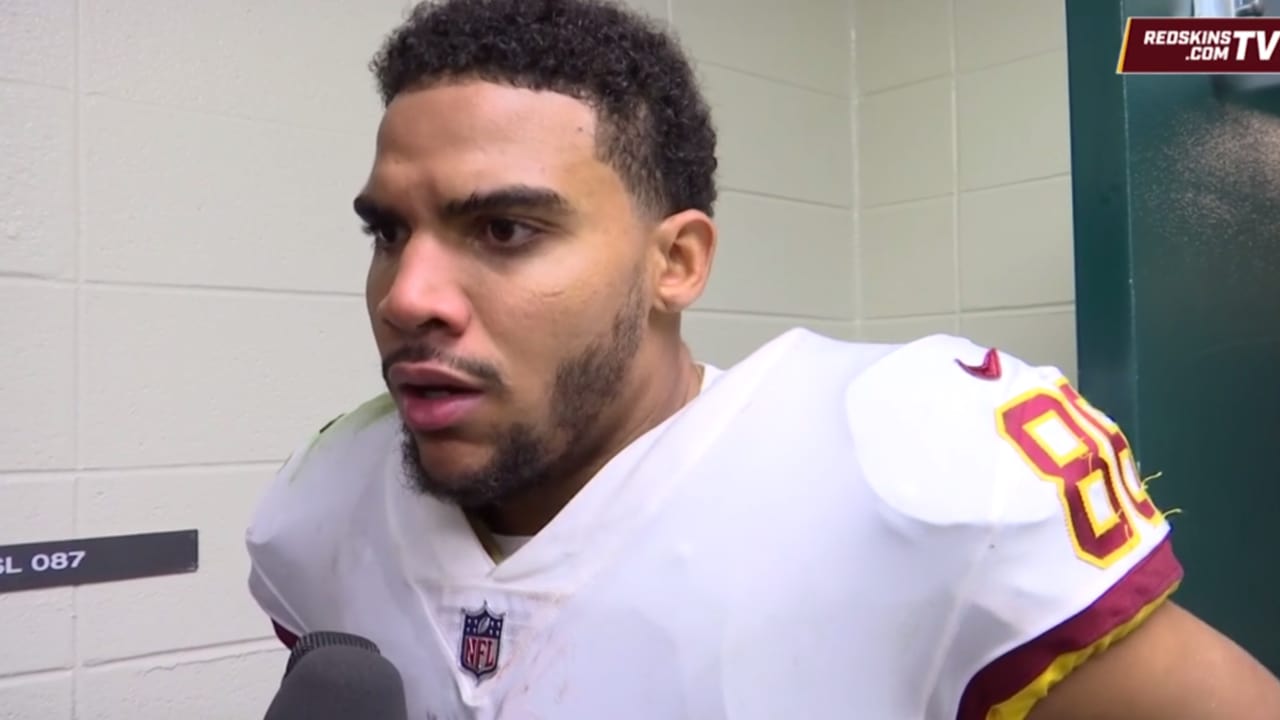 RB Antonio Gibson: Play with some 'want to'  Postgame locker room  interview with DeAngelo Hall