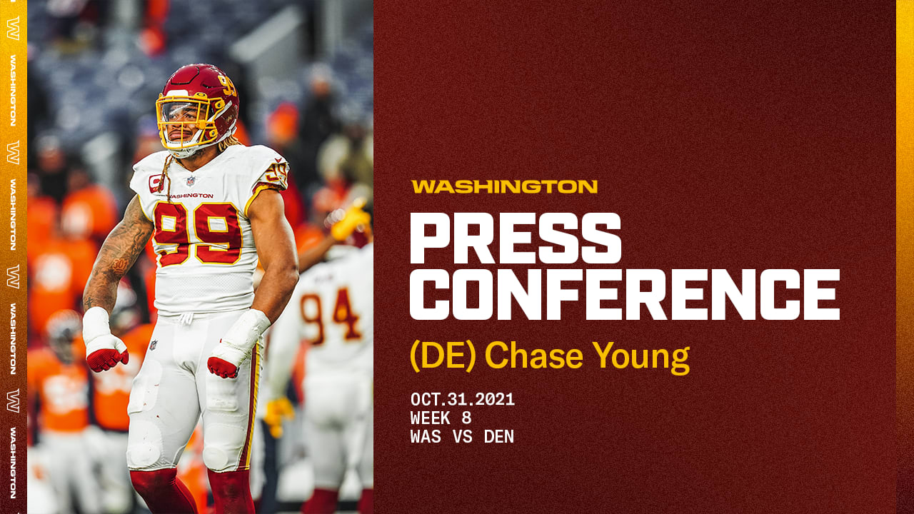 Washington Commanders DE Chase Young 'Close' to Return, But Unlikely to  Play Sunday vs. Indianapolis Colts - Why? - Sports Illustrated Washington  Football News, Analysis and More