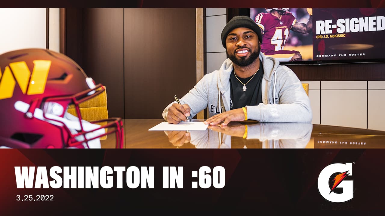 Washington In 60: McKissic, Sims, Norwell on signing with Washington